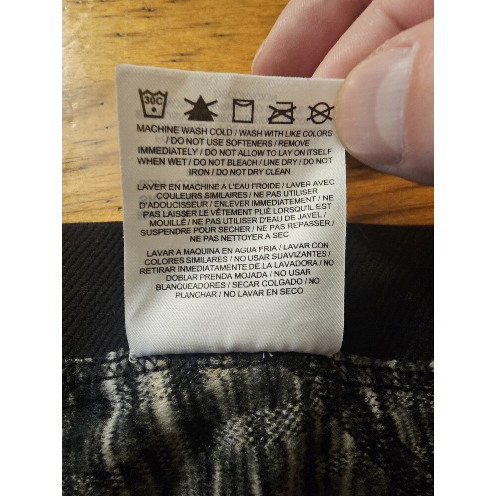 Nike Pro HyperWarm Leggings Womens Medium M Space Dye Gray Black Thermal EUC - Picture 7 of 9